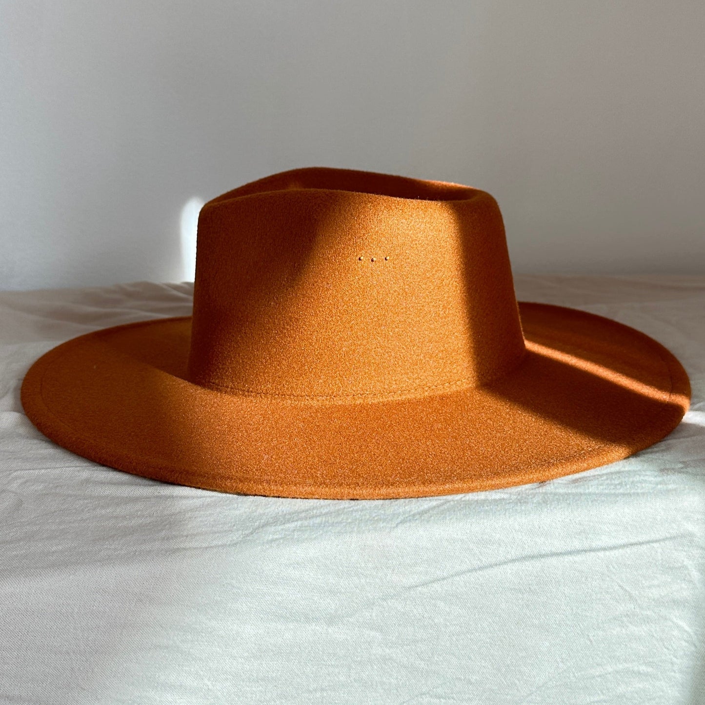 Wide Brim Fedora Hat Spice